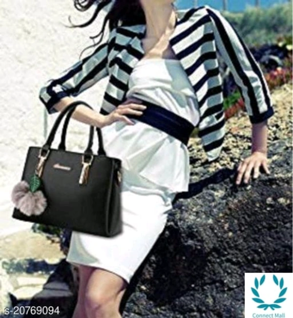 Women Black Hand-held Bag